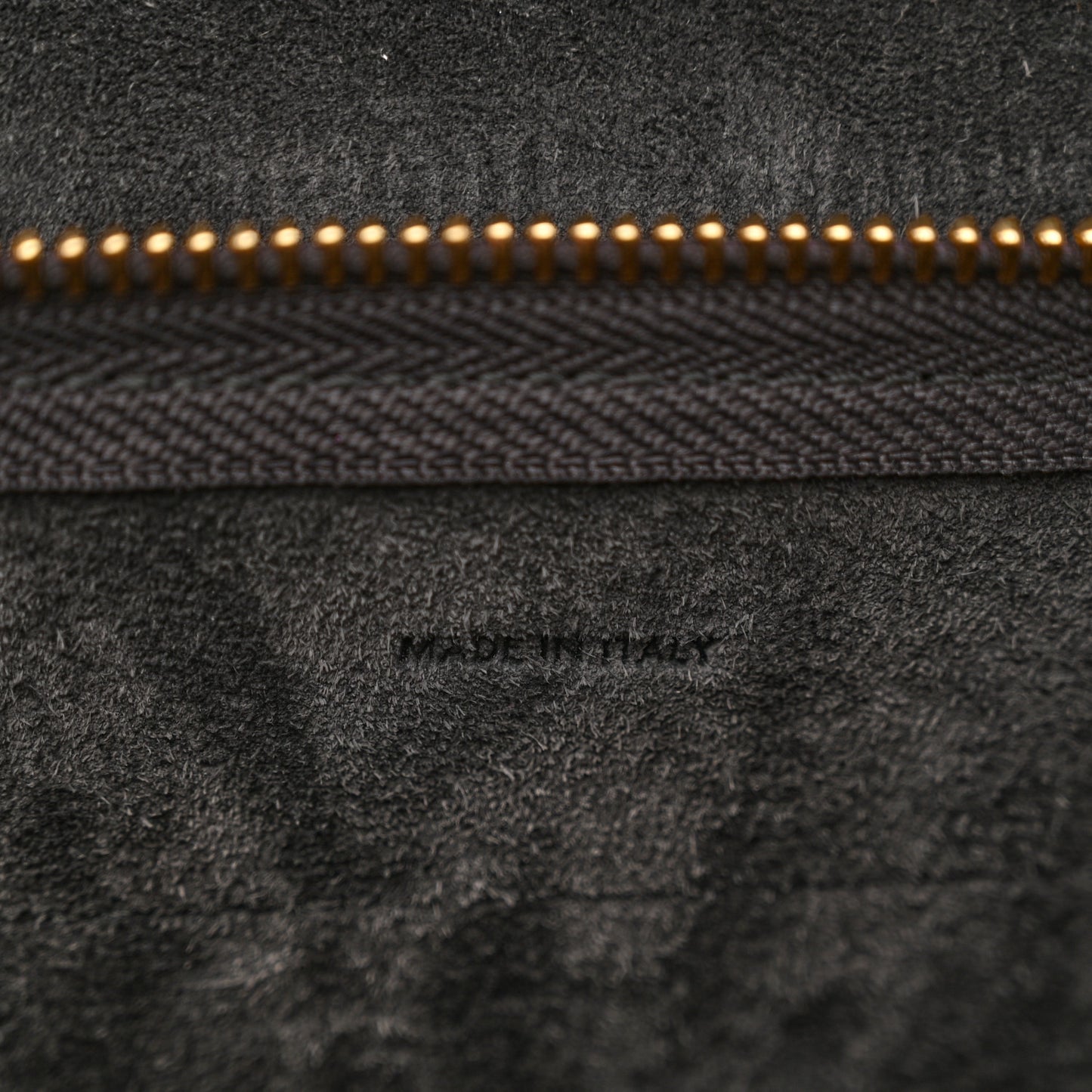 Grained Calfskin Nano Belt Bag Grey