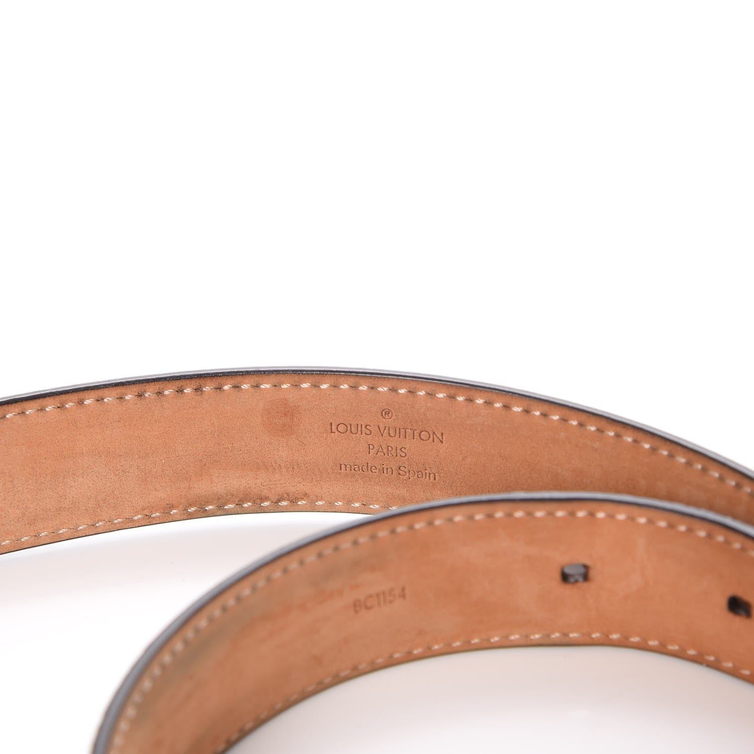 Louis Vuitton Damier Ebene Mini 25mm Belt 85 34 10 of 10