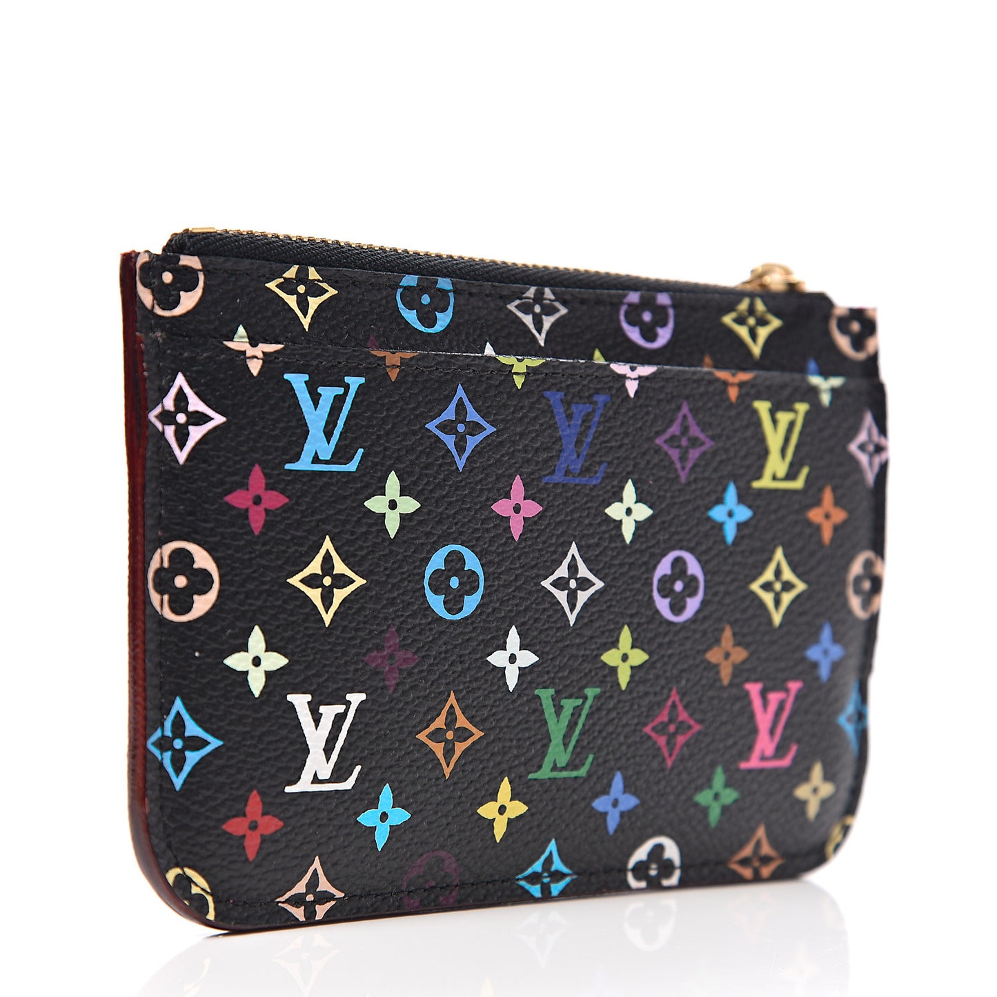 Monogram Multicolor Key Pouch Black Grenade