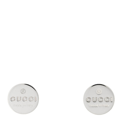 Gucci Sterling Silver Round Stud Earrings 1 of 5