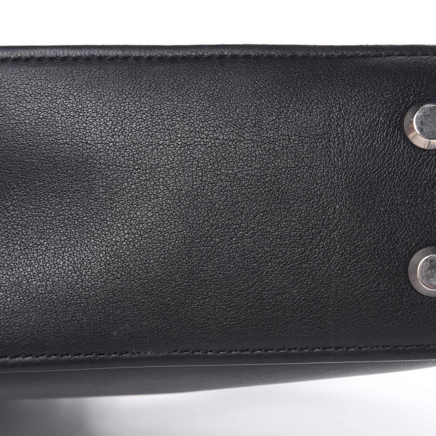 Calfskin S Triangle Duffle Black