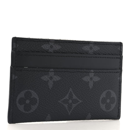 Louis Vuitton Monogram Eclipse Porte-Cartes Double Card Holder 3 of 6