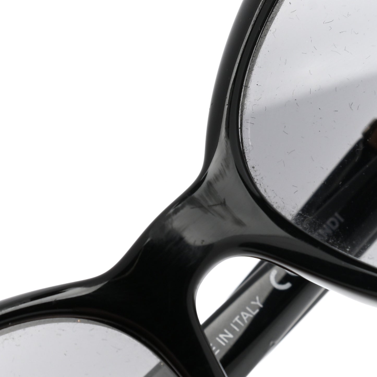 Oversized Round Sunglasses FS5348 Black