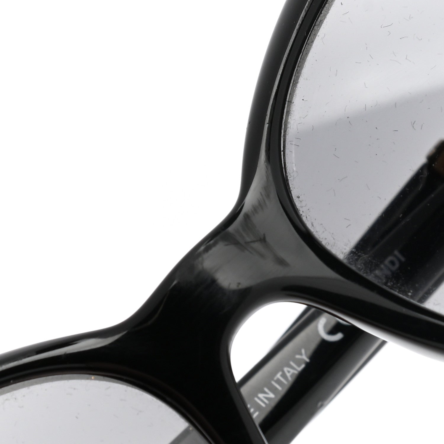 Fendi Oversized Round Sunglasses FS5348 Black 7 of 8