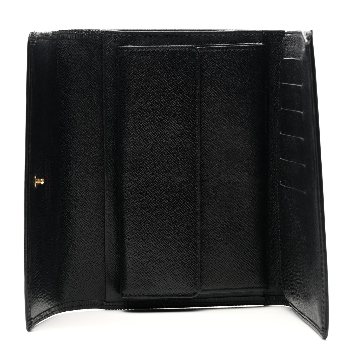 Epi Porte Tresor Etui Papiers Wallet Black