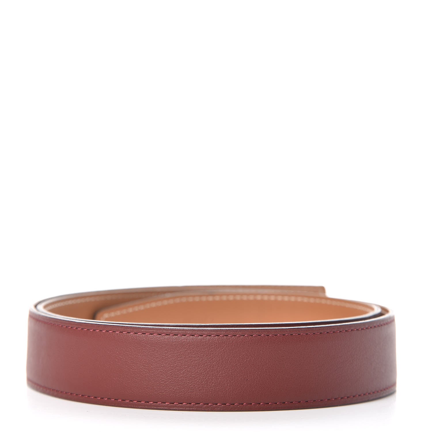 Hermes Swift 32mm Belt Strap 90 Rouge H Gold 2 of 6