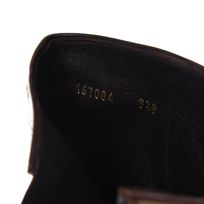 Gucci Monogram Tall Boots 9.5 Brown 8 of 8