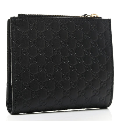 Gucci Microguccissima Snap Bi-Fold Wallet Black 3 of 7