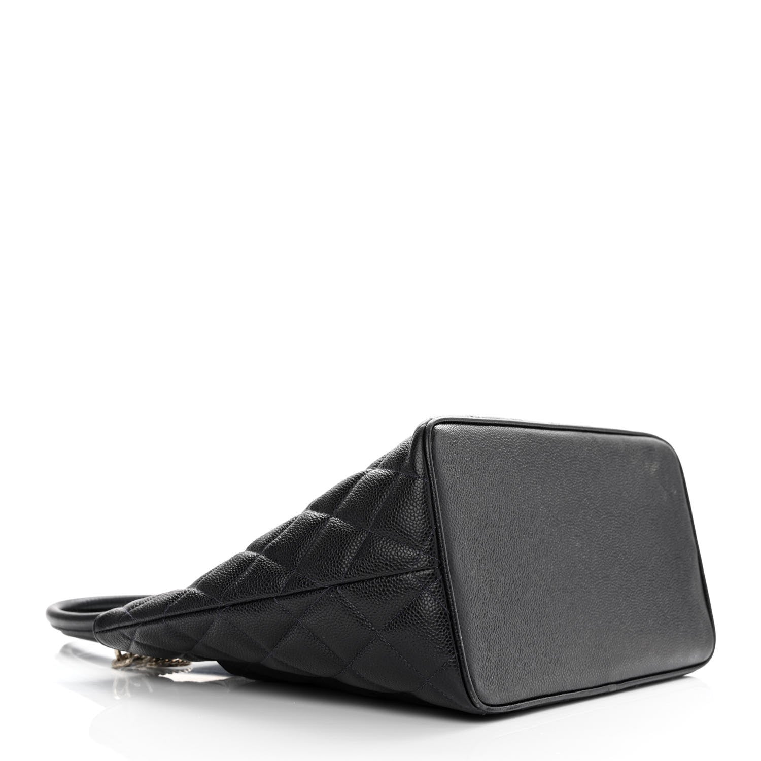 Chanel Caviar Quilted Medallion Tote Navy 4 of 12