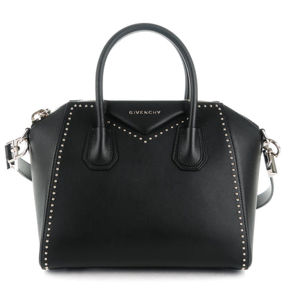 Givenchy Calfskin Small Studded Antigona Black 1 of 7
