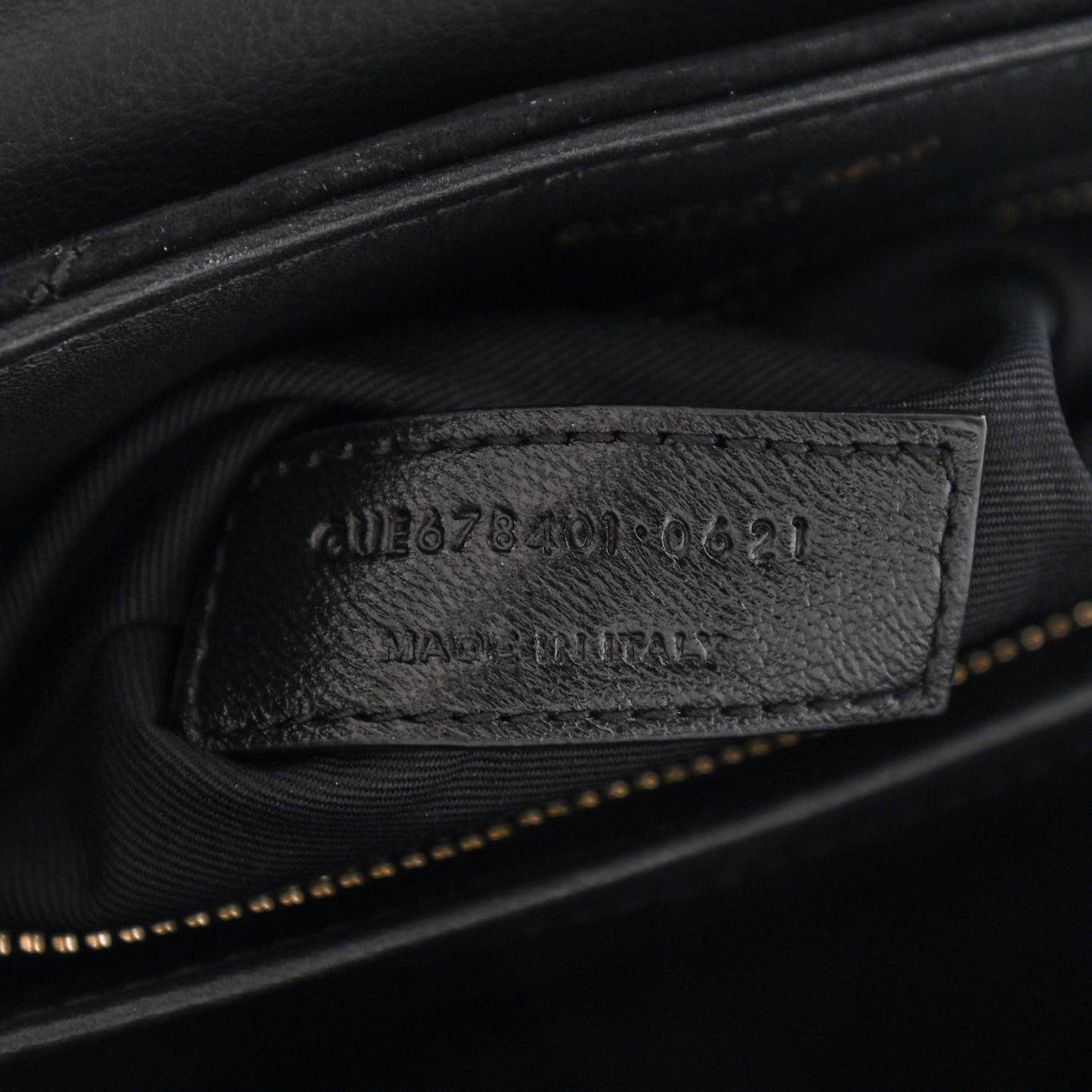 Suede Y Quilted Monogram Toy Loulou Crossbody Bag Black