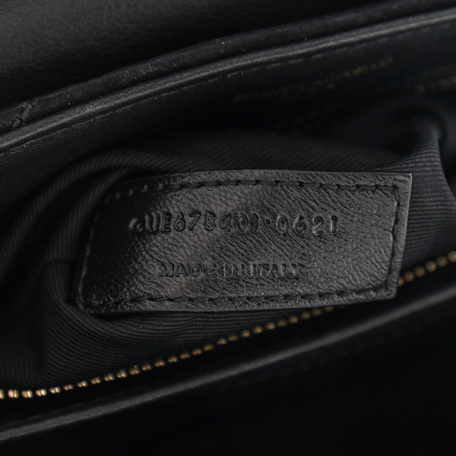 Saint Laurent Suede Y Quilted Monogram Toy Loulou Crossbody Bag Black 7 of 11