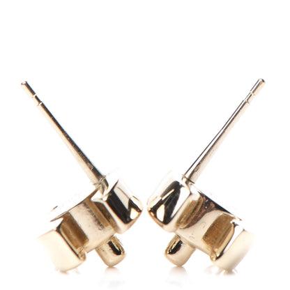 Chanel Metal CC Turnlock Earrings Gold 3 of 5