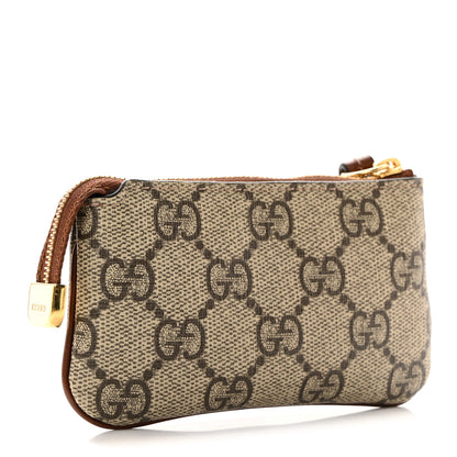 Gucci GG Supreme Monogram Key Case Brown 3 of 8