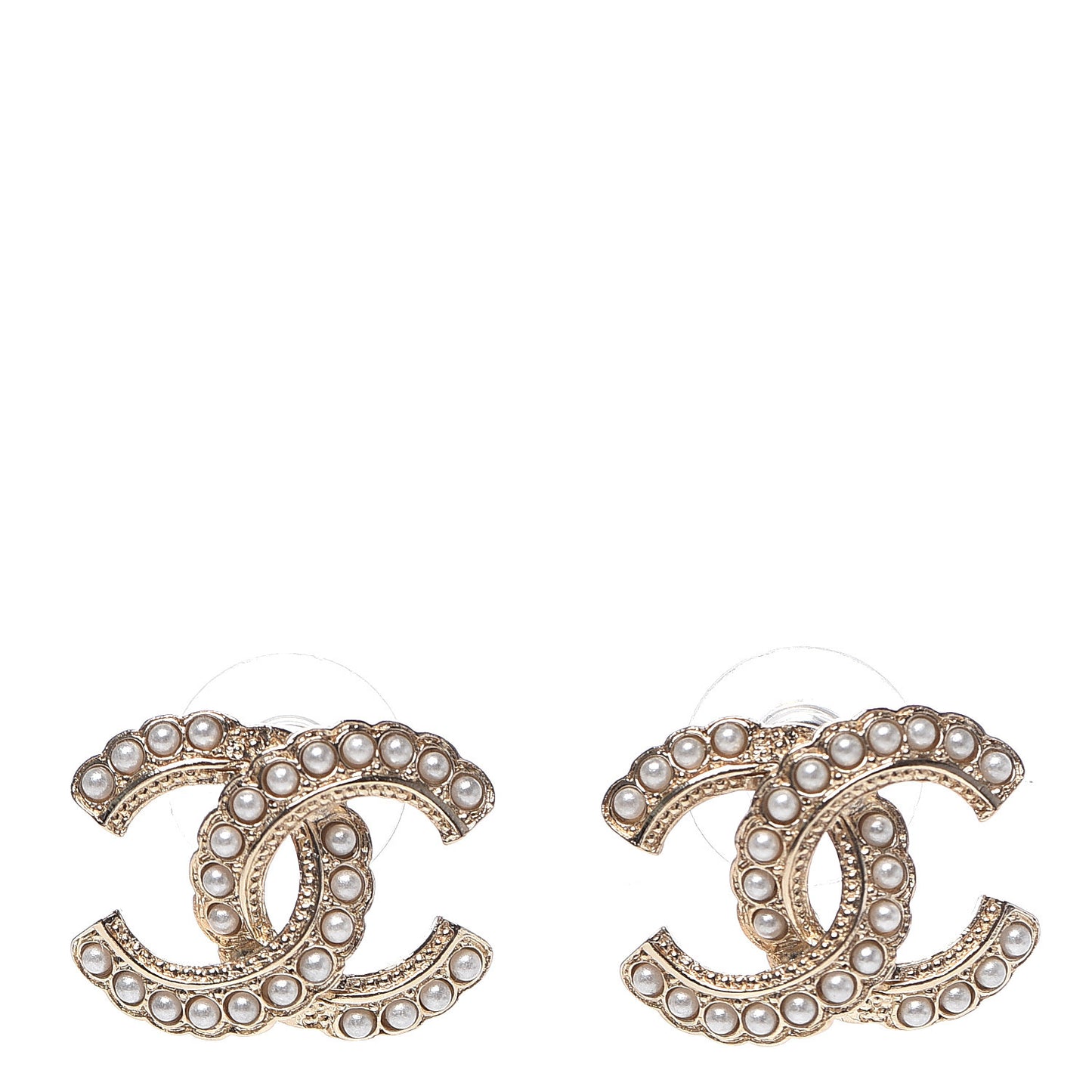 Pearl Queen of France CC Earrings Gold