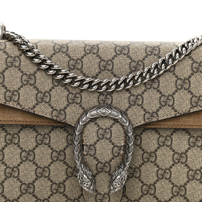 Gucci GG Supreme Monogram Small Dionysus Shoulder Bag Taupe 8 of 10