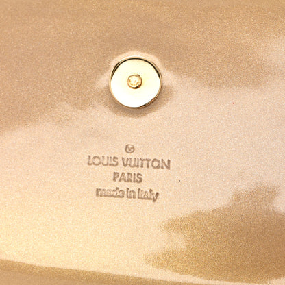 Louis Vuitton Patent Sobe Clutch Beige Poudre 6 of 12