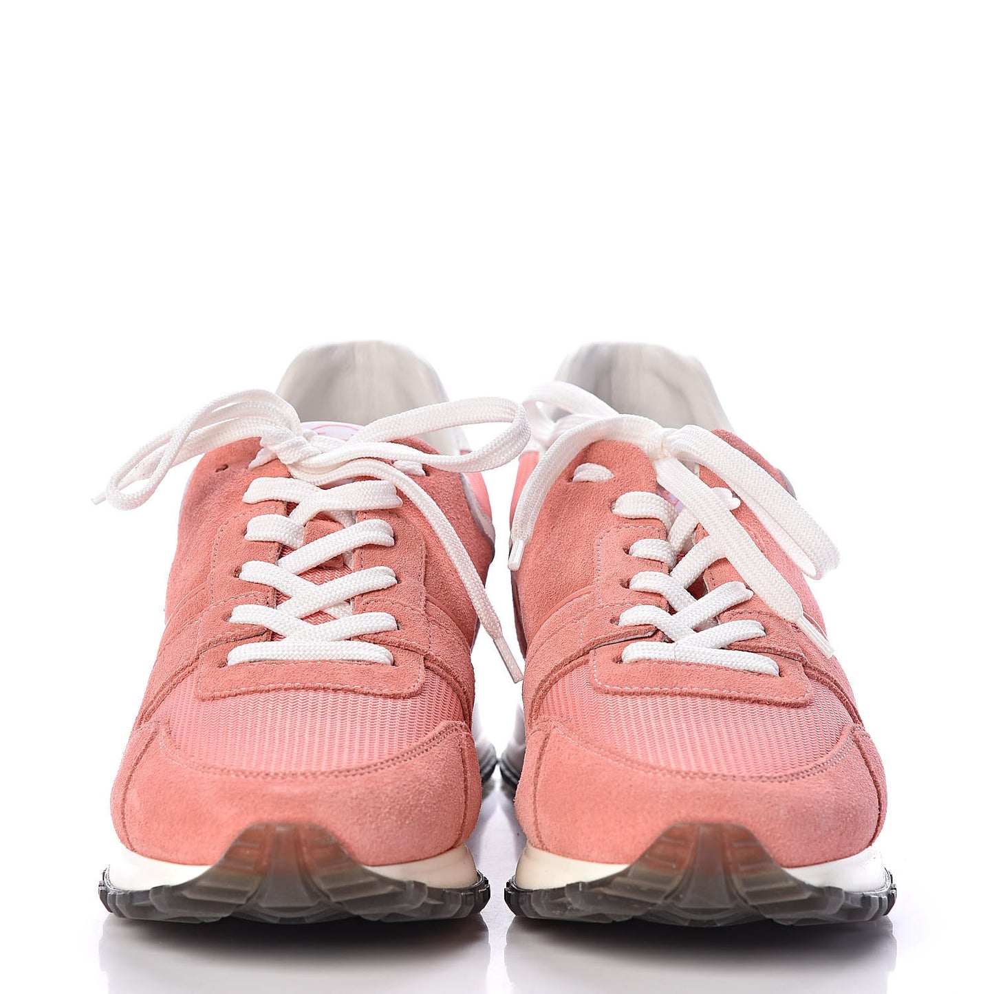 Nubuck Suede Run Away Sneakers 36 Pink