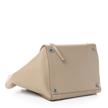 Celine Supple Calfskin Medium Phantom Luggage Beige 3 of 8