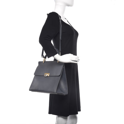 Balenciaga Veau Le Dix M Cartable Shoulder Bag Gris Ardoise 2 of 10