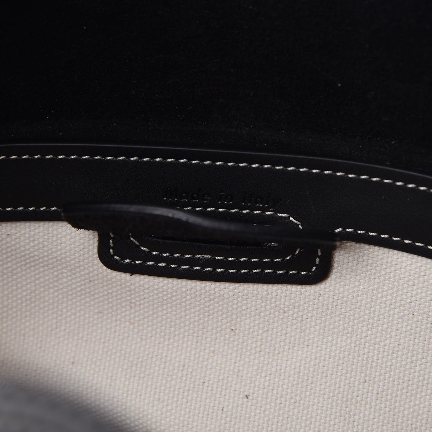 Calfskin Large Holdall Shoulder Bag Black