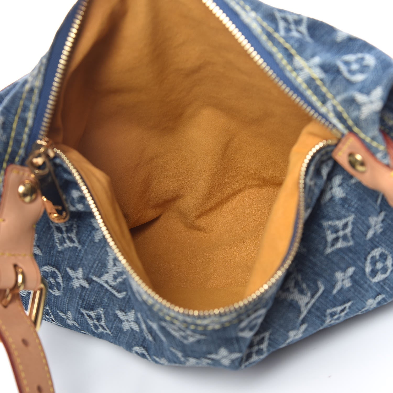 Louis Vuitton Monogram Denim Baggy PM Blue 5 of 9