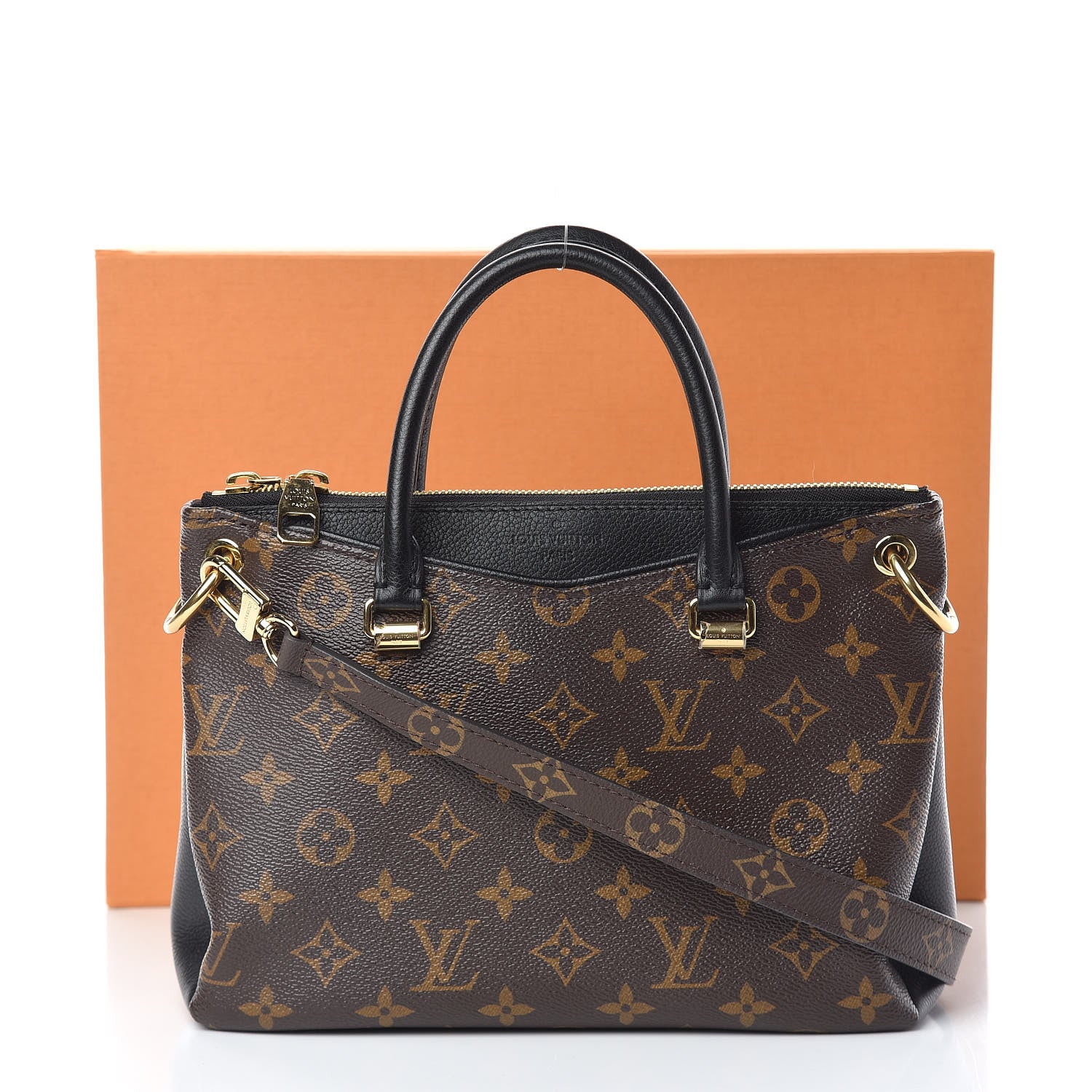 Louis Vuitton Monogram Pallas Full BB Black 13 of 13