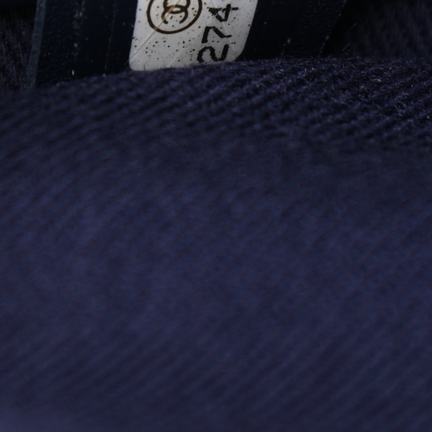 Caviar Quilted Waist Bag Navy Blue