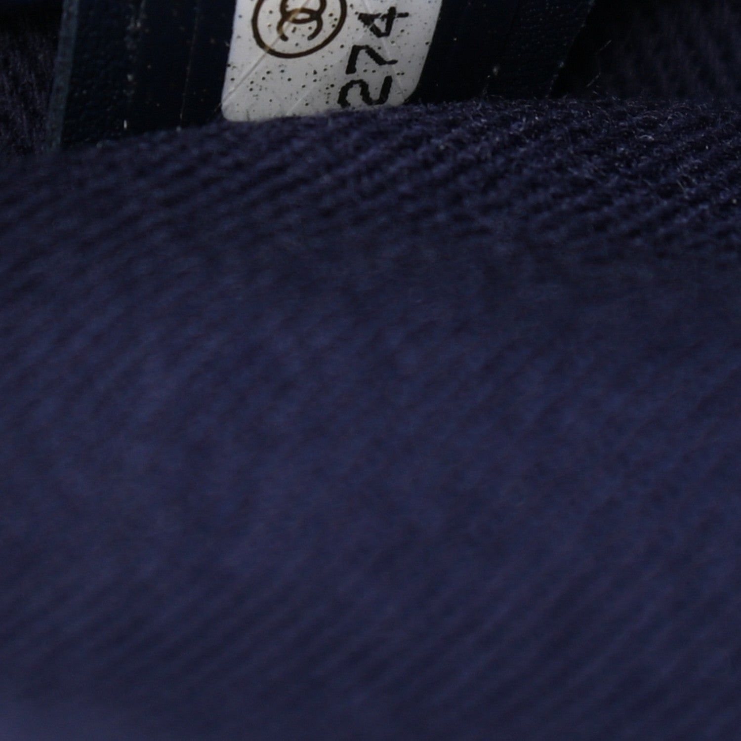 Chanel Caviar Quilted Waist Bag Navy Blue 7 of 10