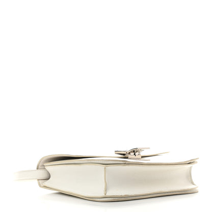 Celine Liege Calfskin Medium Classic Box Flap Bag White 4 of 16