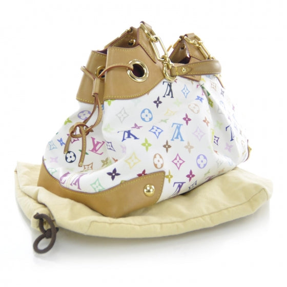 Louis Vuitton Monogram Multicolor Ursula White 3 of 10