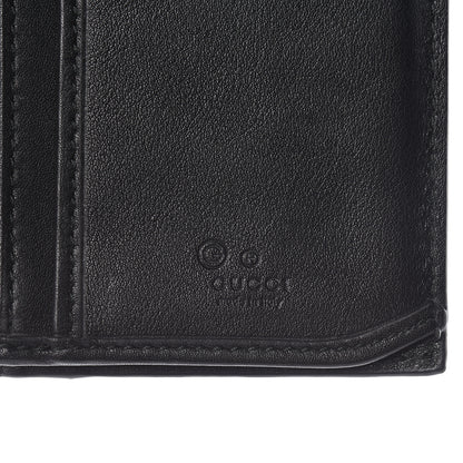 Gucci Microguccissima Bi-Fold Organizer Wallet Black 6 of 7