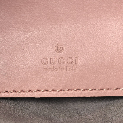 Gucci Calfskin Matelasse Mini GG Marmont 2.0 Bucket Bag Perfect Pink 6 of 8