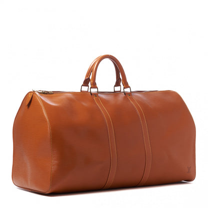 Louis Vuitton Epi Keepall 55 Cipango 2 of 9