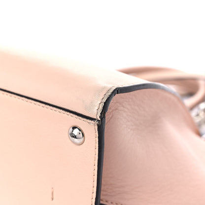 Fendi Vitello Dolce Shiny Nappa Petite 3Jours Tote Beige Chantilly 9 of 25