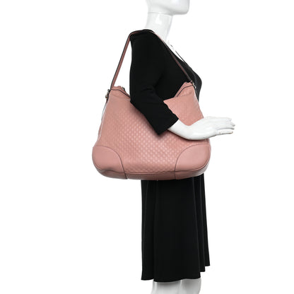 Gucci Soft Microguccissima Margaux Hobo Pink 2 of 11