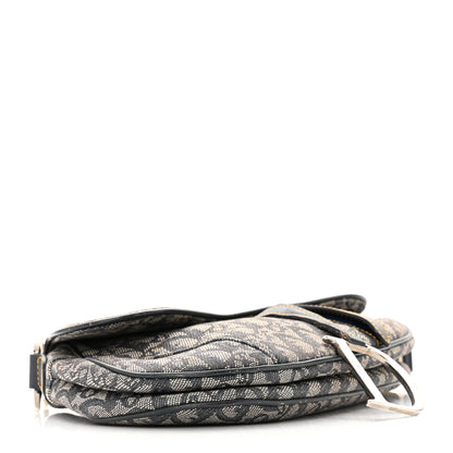 Christian Dior Monogram Saddle Bag Blue 4 of 23