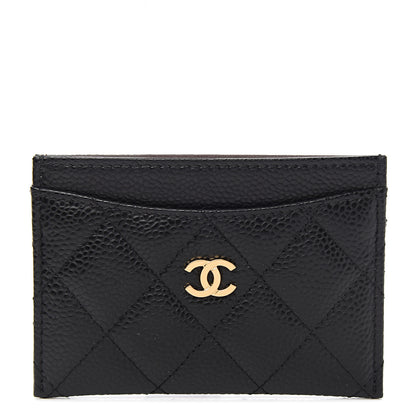 Chanel Caviar Quilted Card Holder Black 1 of 8
