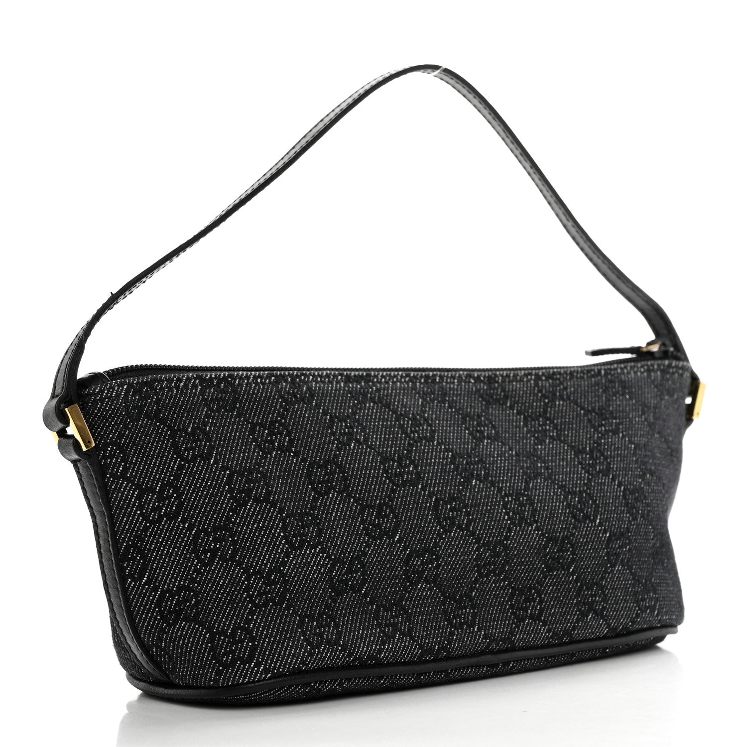 Gucci Monogram Boat Pochette Black 3 of 12