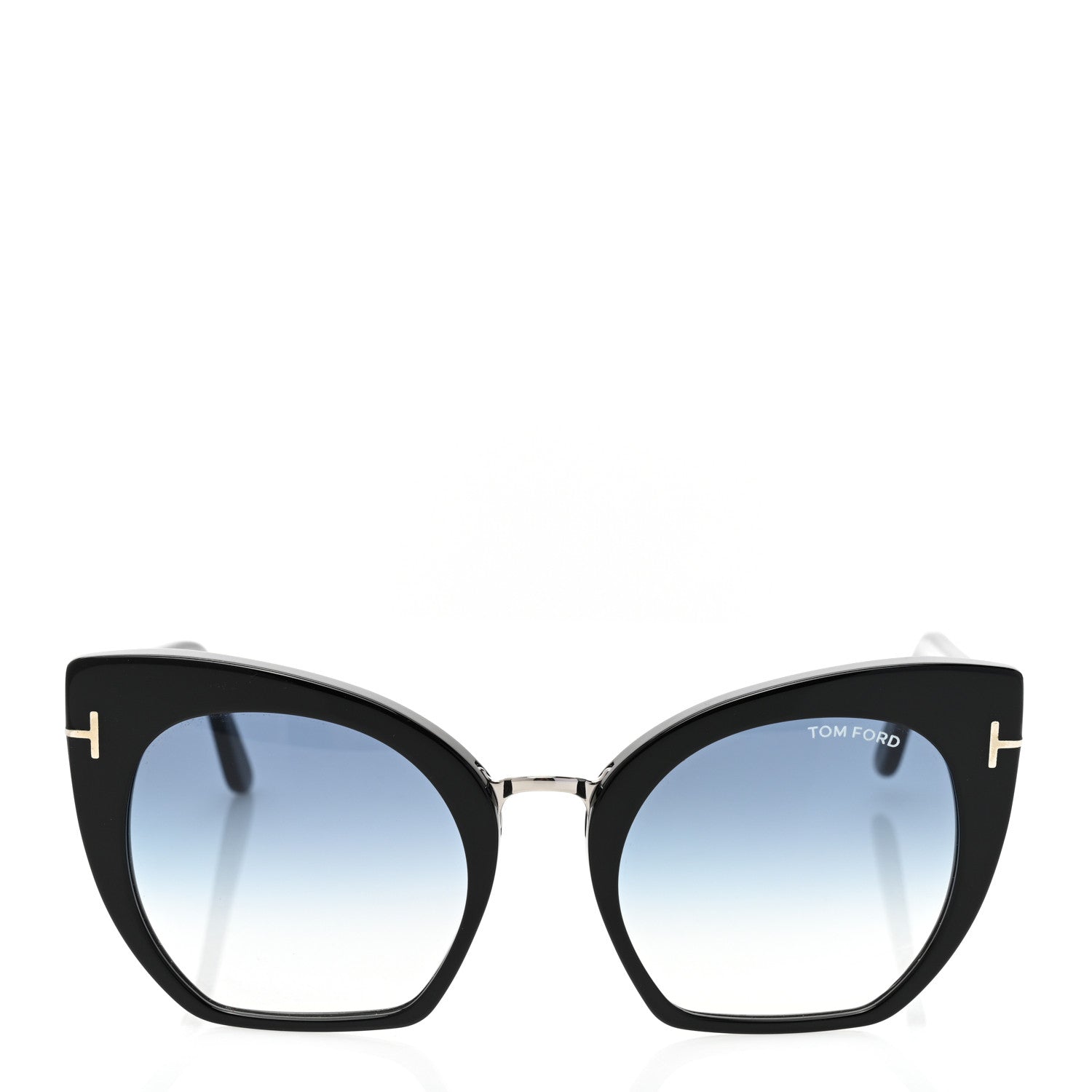Tom Ford Samantha Cat Eye Sunglasses TF553 Black 2 of 8