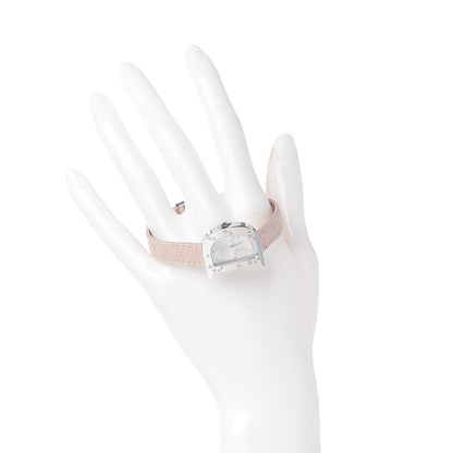 Christian Dior Stainless Steel Calfskin Diamond 22mm Lady D Quartz Watch 2 of 10