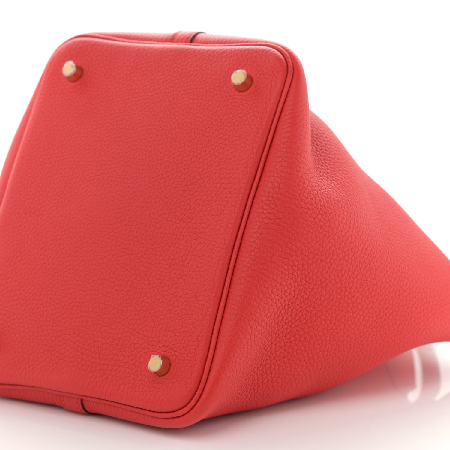 Hermes Taurillon Clemence Picotin Lock 22 MM Rouge De Coeur 10 of 10