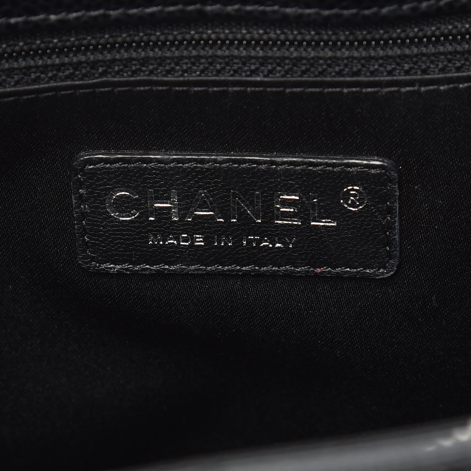 Chanel Caviar Quilted Grand Shopping Tote GST Black 9 of 15