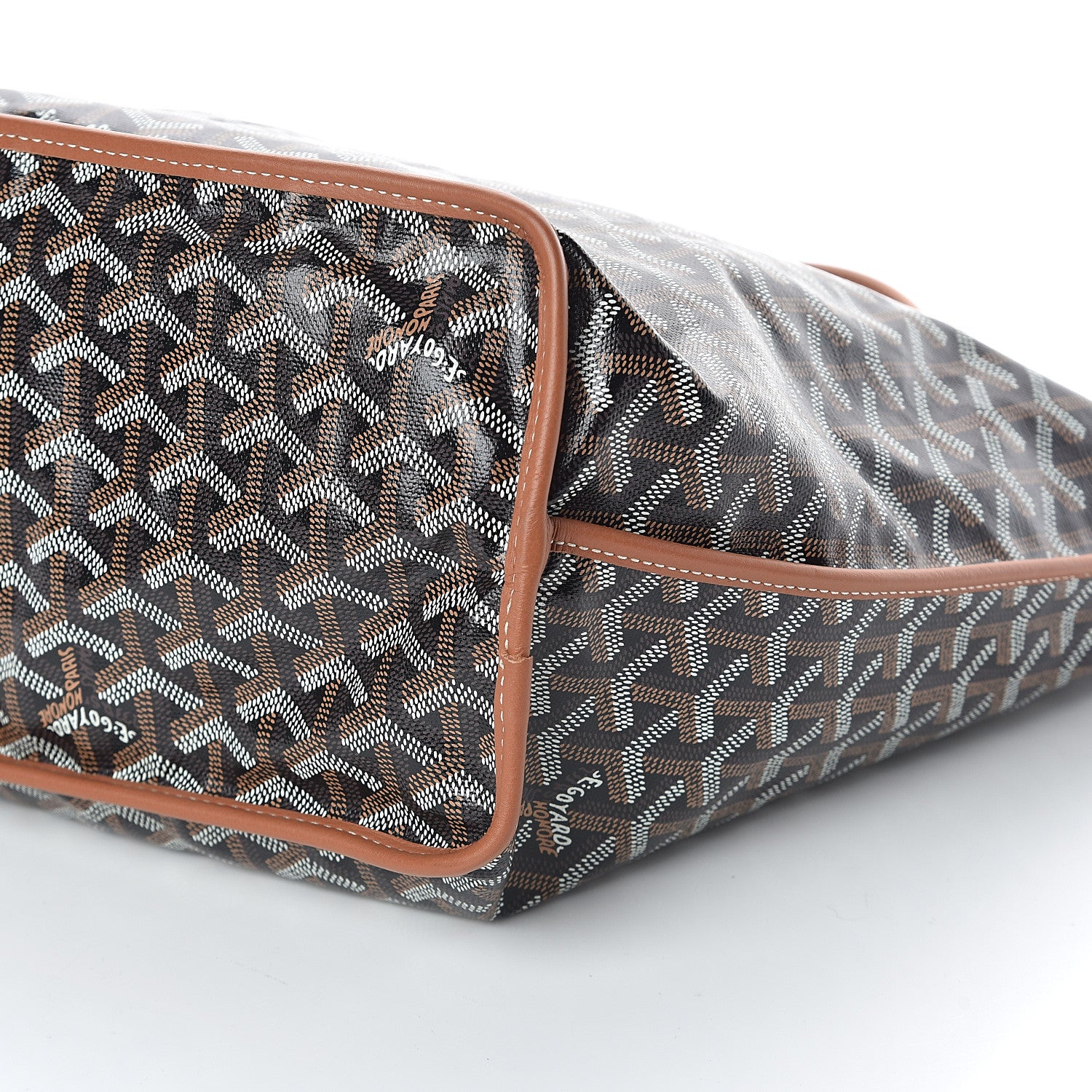 Goyard Goyardine Reversible Anjou PM Black Gold 8 of 8