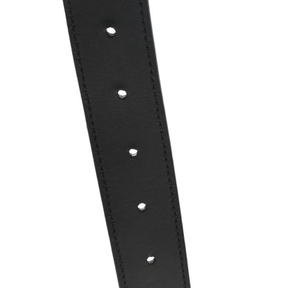 Gucci Calfskin Double G 30mm Belt 80 32 Black 4 of 4