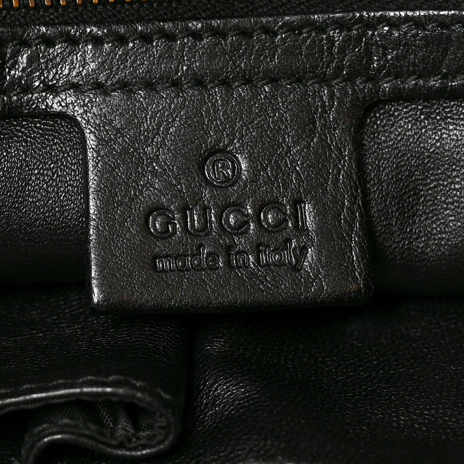 Gucci Snakeskin Large GG Running Tote Black 6 of 10