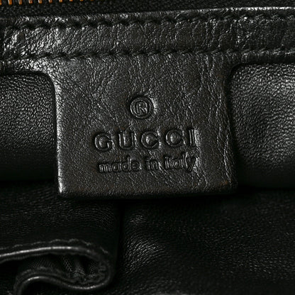 Gucci Snakeskin Large GG Running Tote Black 6 of 10