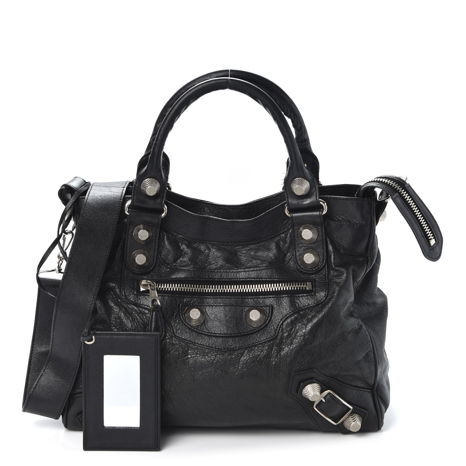 Balenciaga Agneau Giant 21 Silver Hardware Velo Black 1 of 12