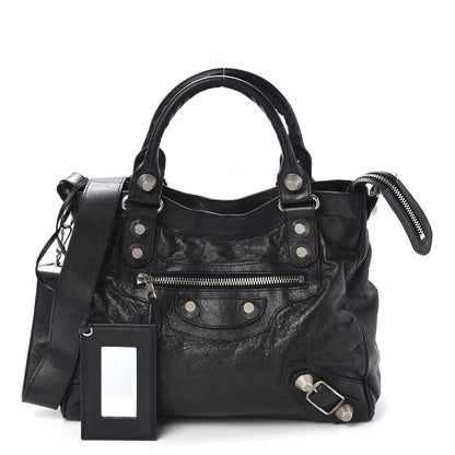 Balenciaga Agneau Giant 21 Silver Hardware Velo Black 1 of 12