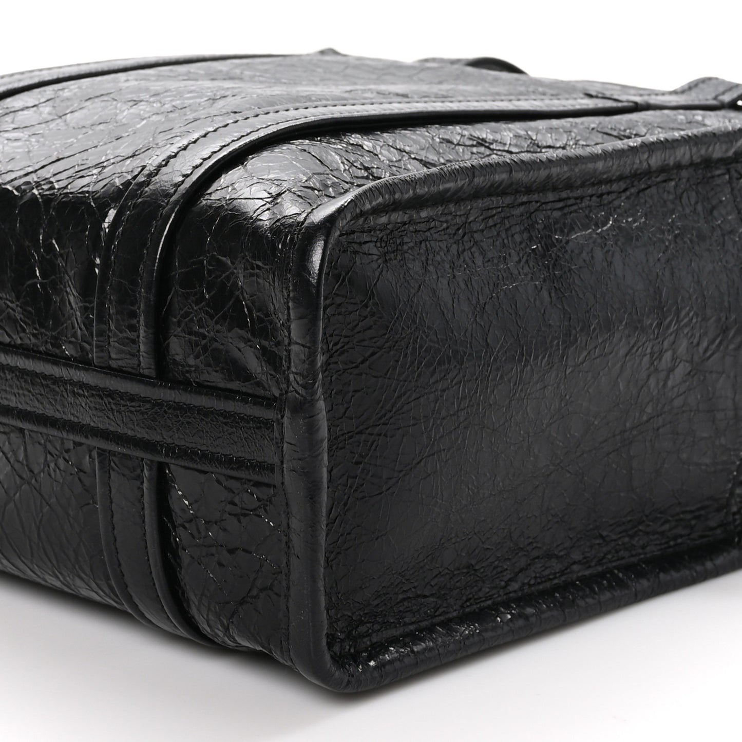 Agneau XS Bazar Shopper Tote Black